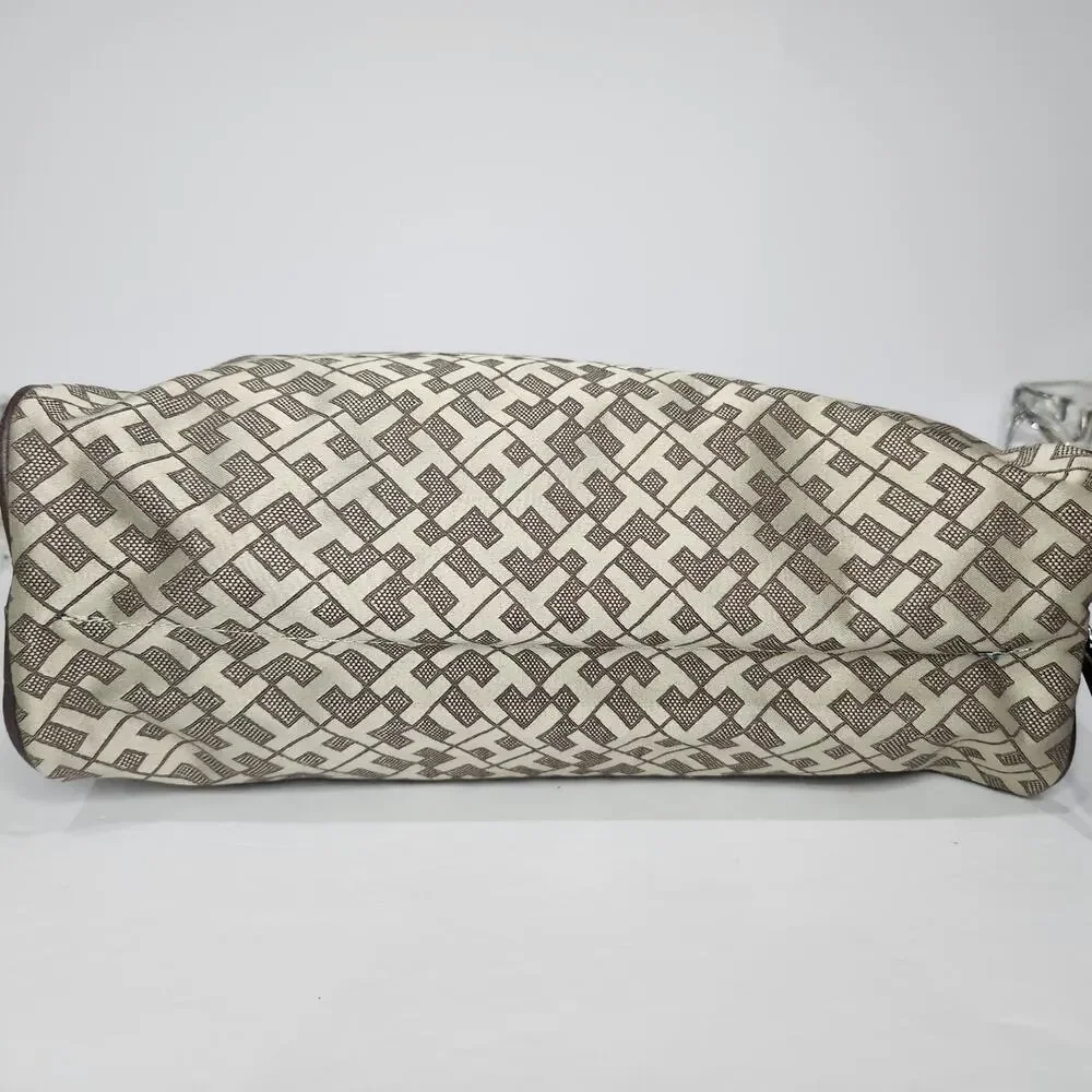 Tommy Hilfiger Monogram Pattern Travel Cosmetic Toiletry Bag